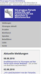 Mobile Screenshot of nicaragua-forum.de